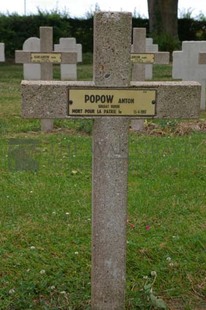 Le Cateau Military Cemetery - Popow, Anton